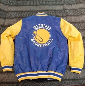 NBA GSW Retro/Modern Reversible Jacket New